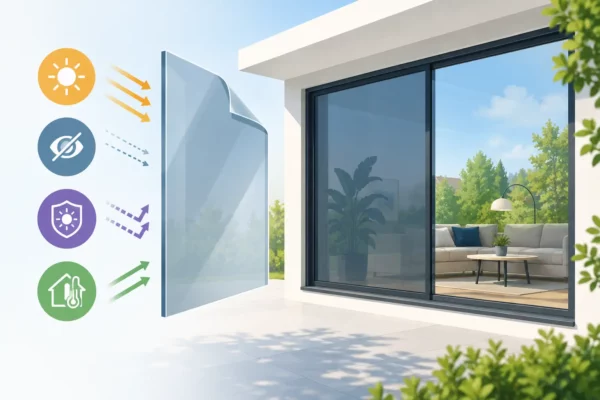 Slimme raamfolie voor woningen werkt zo